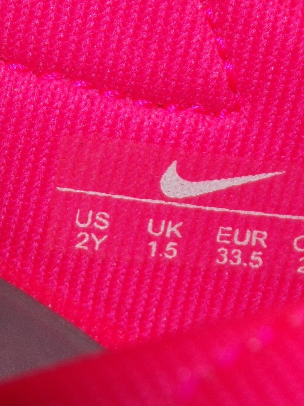 GIRLS NIKE SUNRAY PROTECT 2 HYPER PINK SANDALS SZ 2Y - Picture 5 of 5